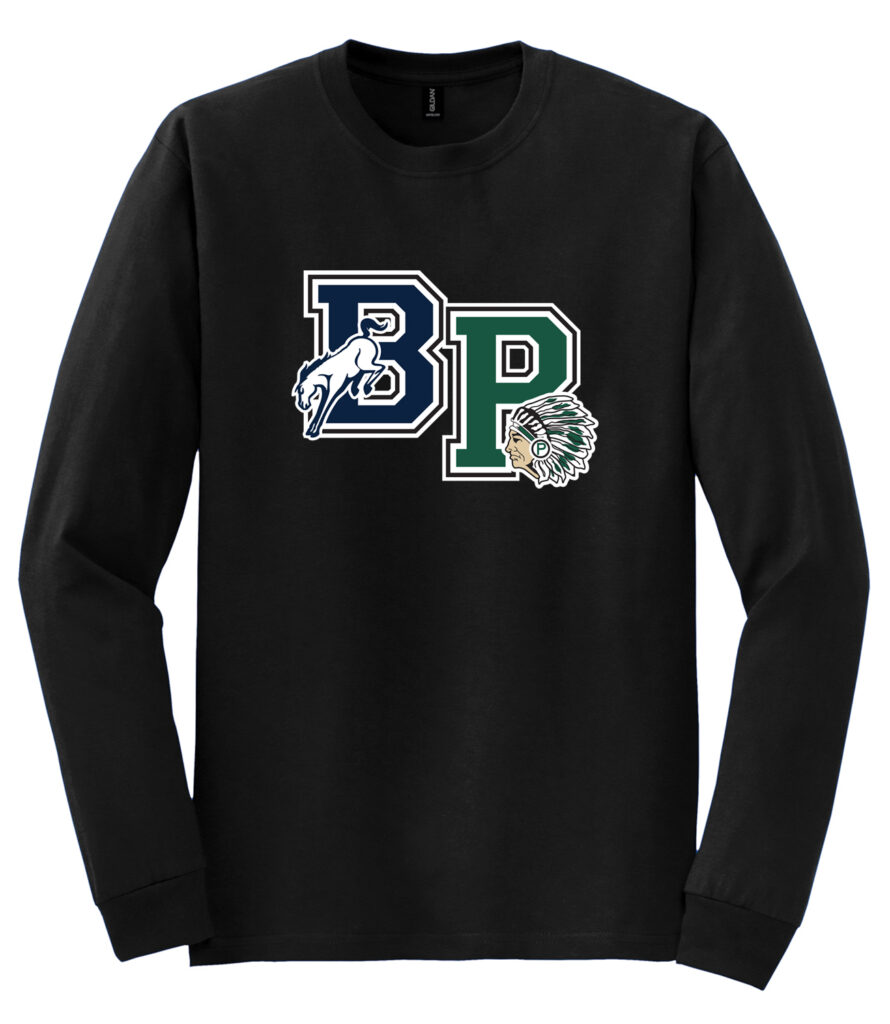 BP Hockey Gildan DryBlend Cotton Poly Long Sleeve Shirt