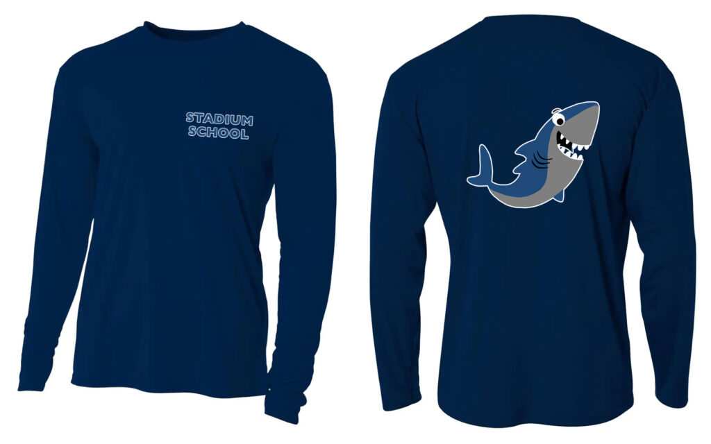 Stadium Shark Cooling Performance Long Sleeve Shirt