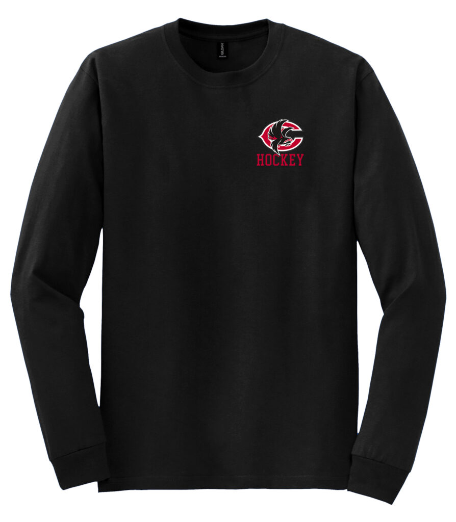 CWC Hockey Logo Gildan DryBlend Cotton Poly Long Sleeve Shirt