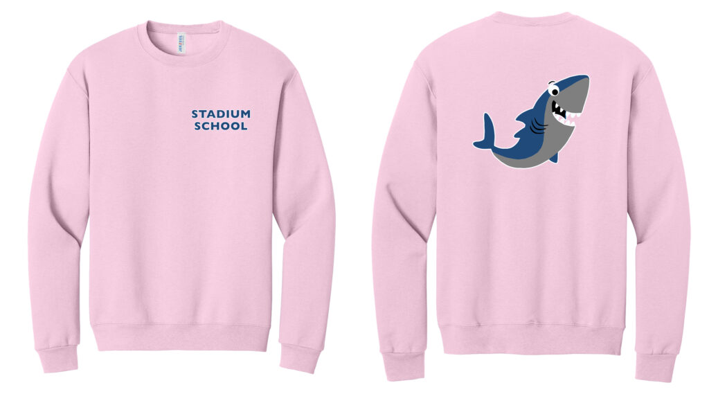 Stadium Shark Jerzees® NuBlend® Crewneck Sweatshirt