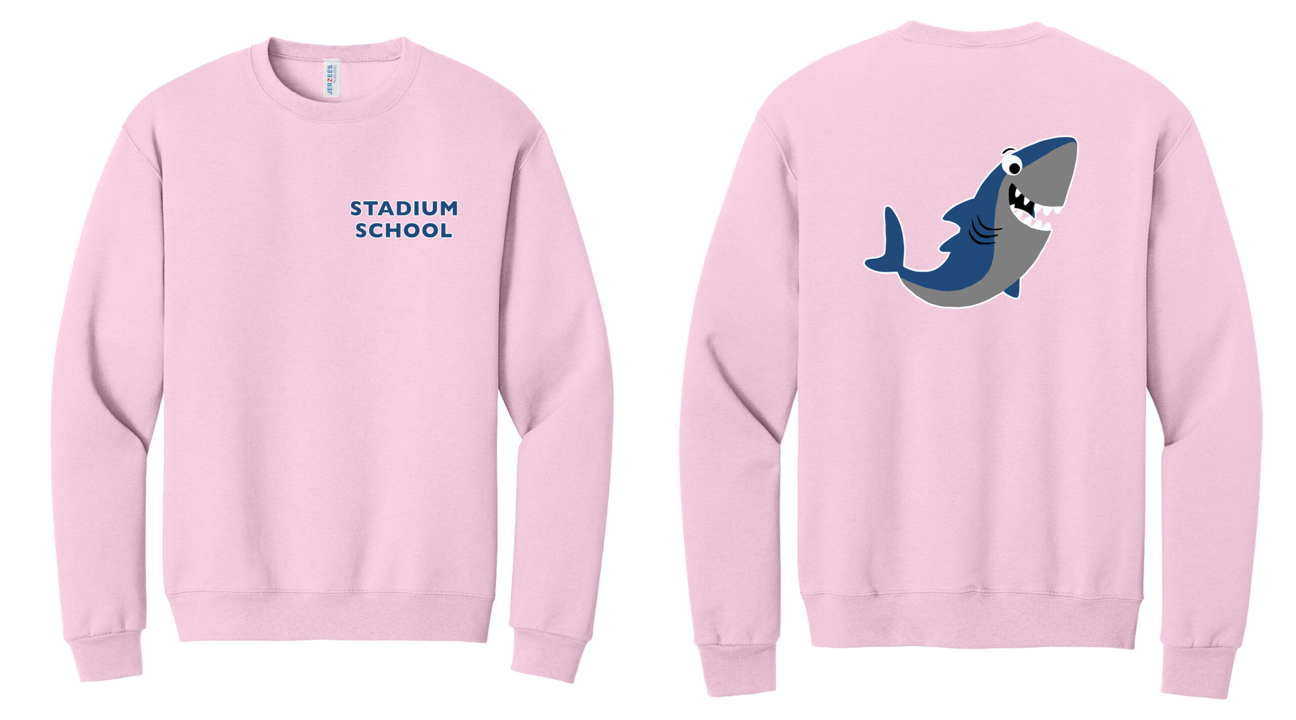 Stadium Shark Jerzees® NuBlend® Crewneck Sweatshirt