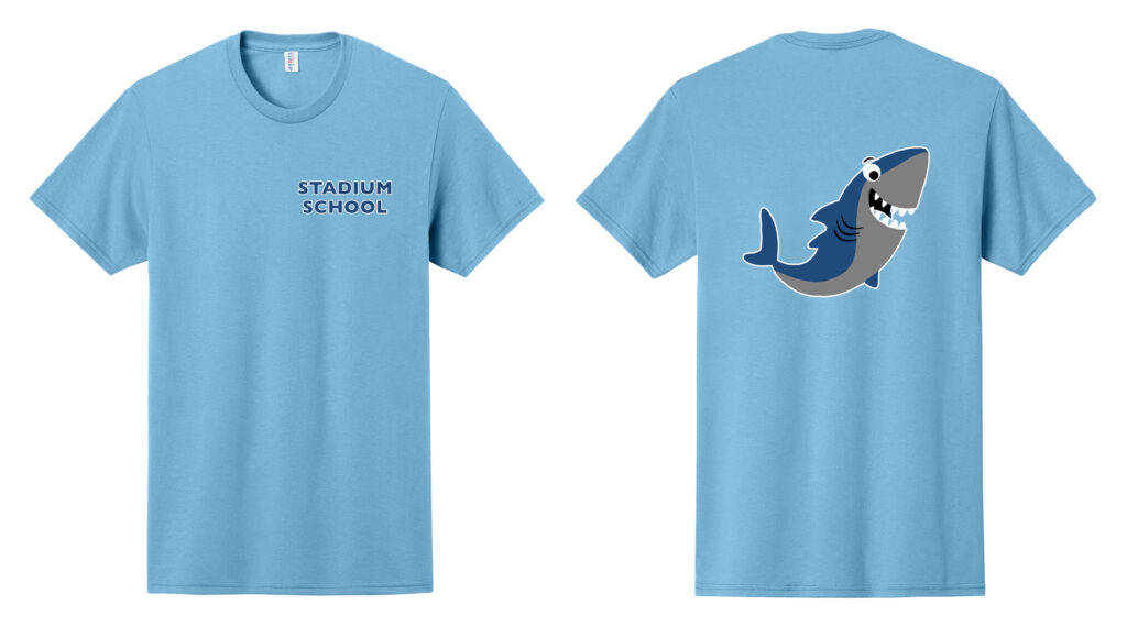 Stadium Shark Jerzees® Dri-Power® 50/50 Cotton/Poly T-Shirt