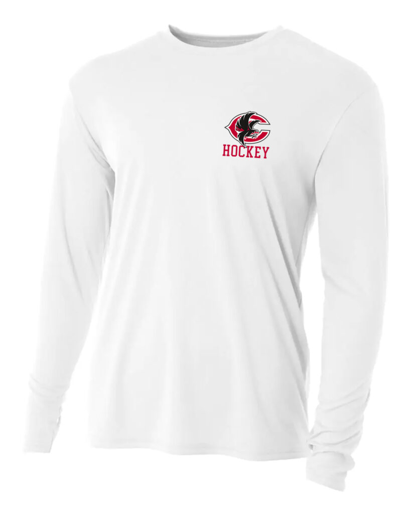 CWC Hockey Logo A4 Cooling Performance Long Sleeve Shirt