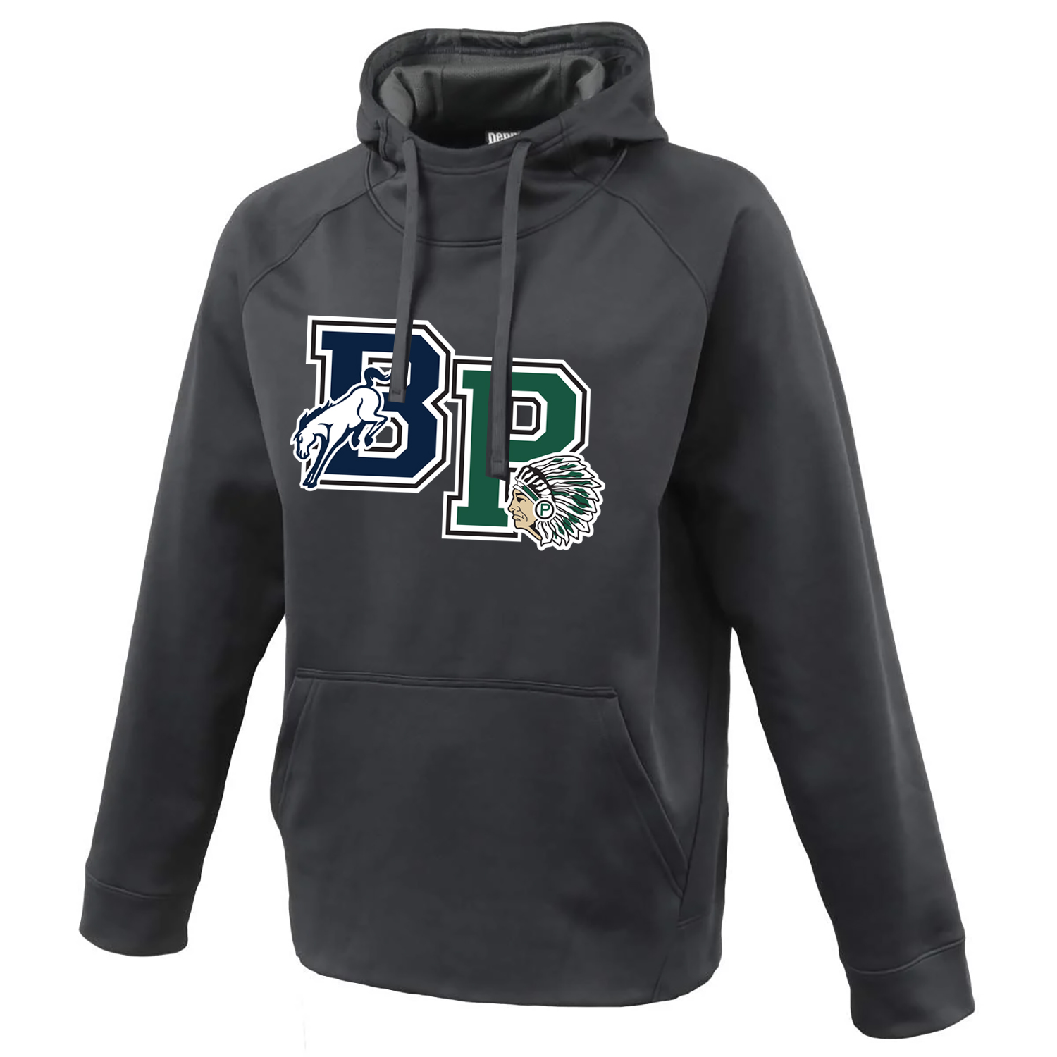 BP Hockey Pennant Breakaway Performance Hooded Sweatshirt - Image 2