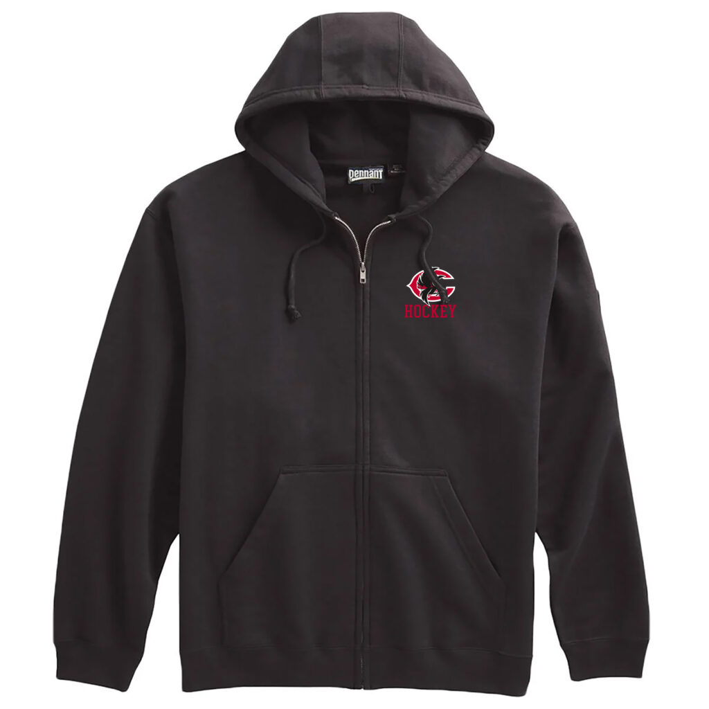 CWC Hockey Pennant Full Zip Super10 Hooded Sweatshirt