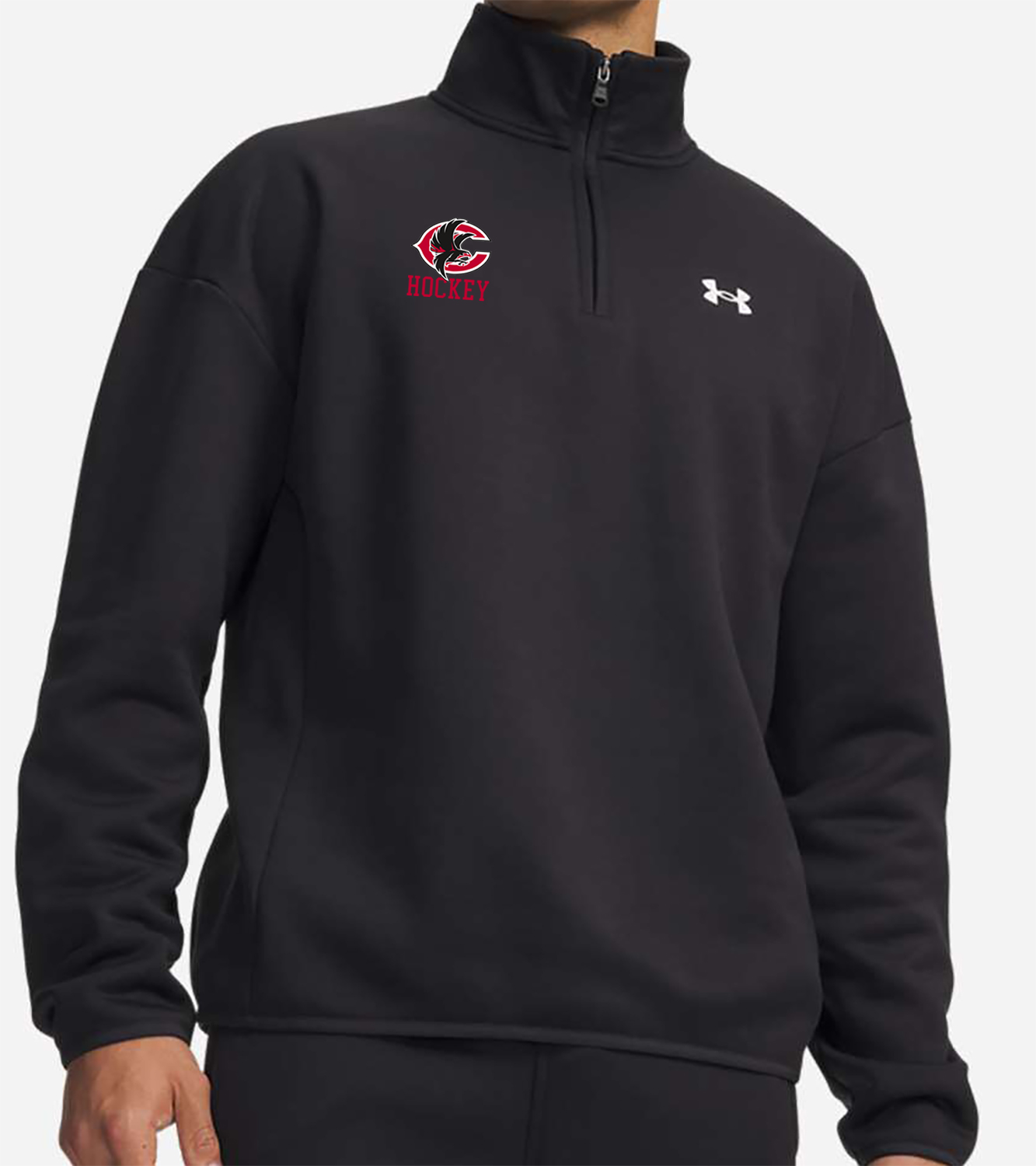 CWC Hockey Under Armour Fleece Qtr Zip Pullover